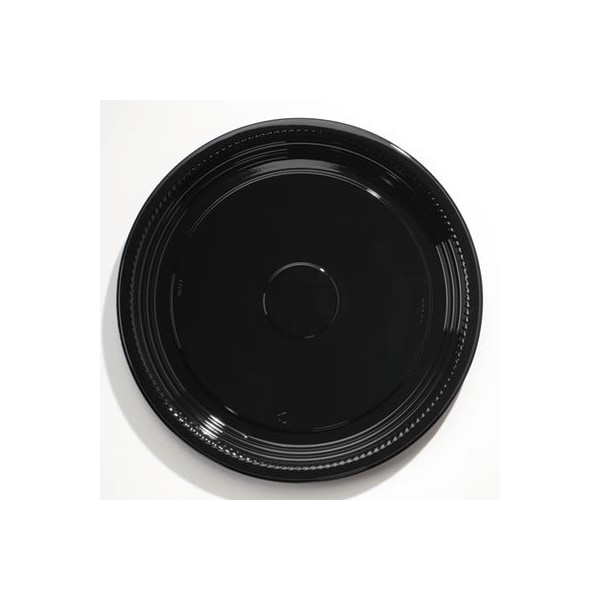 Wna WNA, Caterline Casuals Thermoformed Platters, Pet, Black, 18in Diameter A518PBL - main